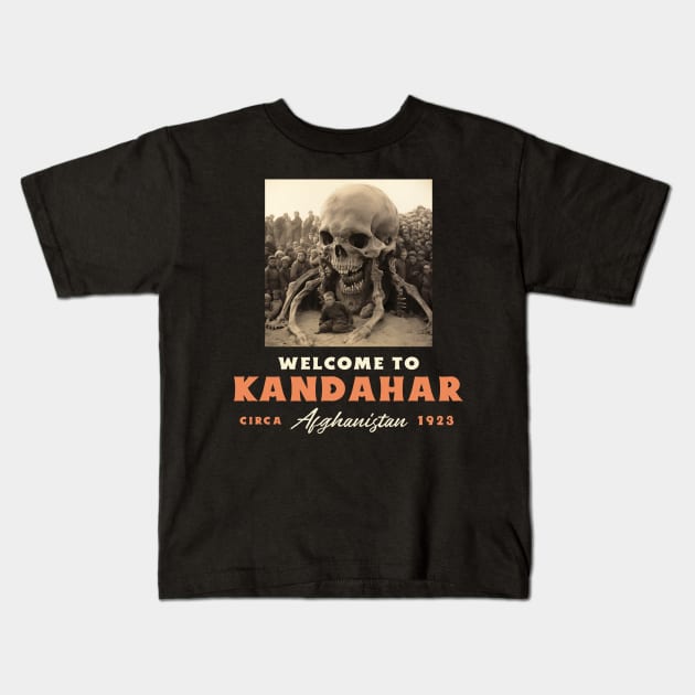 Kandahar circa 1923 Kids T-Shirt by Popstarbowser